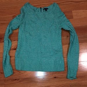 American eagle teal sweater